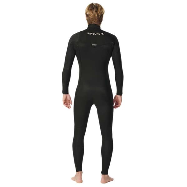 Rip Curl Långärmad Neoprenkostym Med Dragkedja Dawn Patrol 4/3 Mm Gb St Svart XS