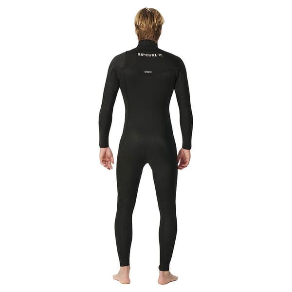Rip Curl Långärmad Neoprenkostym Med Dragkedja Dawn Patrol 5/3 Mm Gb St Svart M