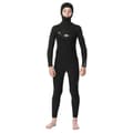 Pikkukuva 1 / 3: Rip Curl Junioreiden Pitkähihainen Rintavetoketjullinen Neopreenipuku Dawn Patrol Stm 5/4 Mm Gb H Musta 16 Years