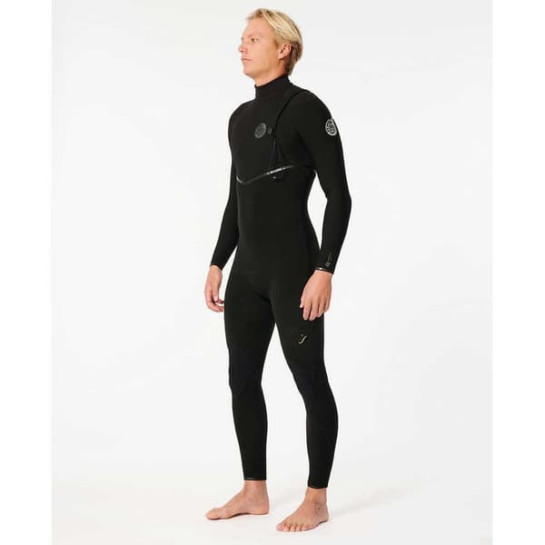 Rip Curl Långärmad Kostym I Neopren Utan Dragkedja E Bomb 4/3 Mm Gb Stmr Svart MS