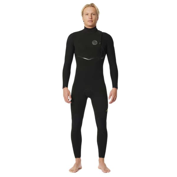 Rip Curl Långärmad Kostym I Neopren Utan Dragkedja E Bomb 4/3 Mm Gb Stmr Svart MS
