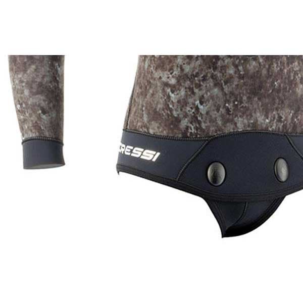 Cressi Spearfishing Jakke Tracina 5 Mm Brun S