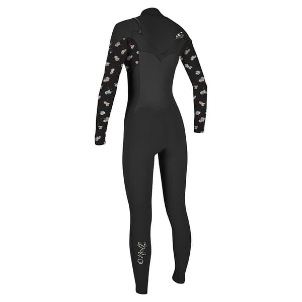 O´neill Wetsuits Långärmad Neoprenkostym Med Dragkedja Epic 4/3 Svart 4