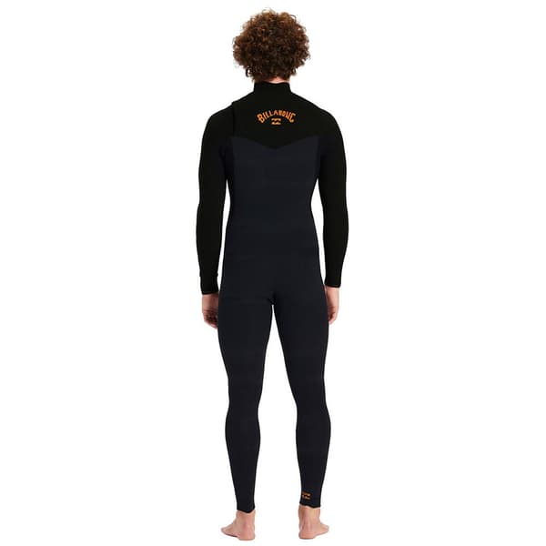 Billabong Långärmad Neoprenkostym Med Dragkedja 403 Revolution 3 Mm Svart M