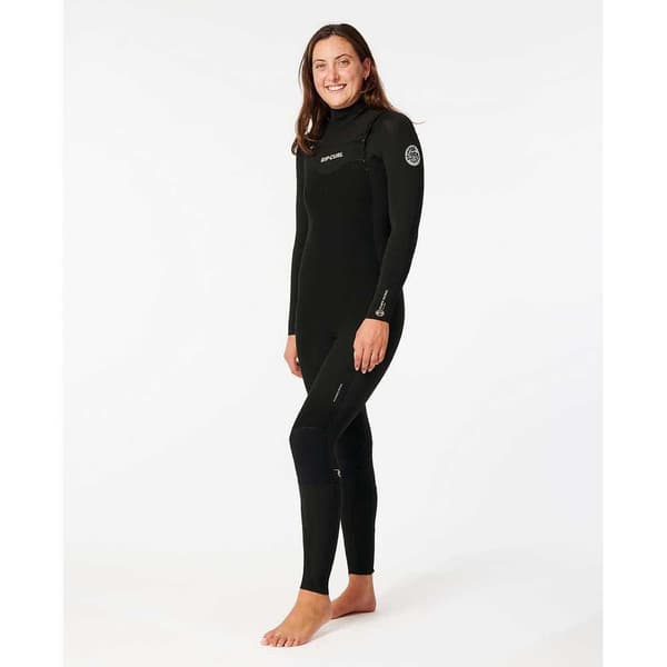 Rip Curl Långärmad Neoprenkostym Med Dragkedja D/patrol 4/3 Mm Svart 12