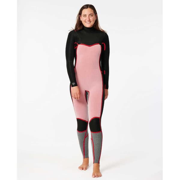 Rip Curl Långärmad Neoprenkostym Med Dragkedja D/patrol 4/3 Mm Svart 12