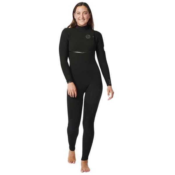 Rip Curl Langærmet Neoprendragt Med Lynlås Bagpå Ebomb 43gb Sort 10
