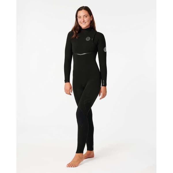 Rip Curl Långärmad Neoprenkostym Med Dragkedja Baktill Ebomb 5/3 Mm Gb Svart 10