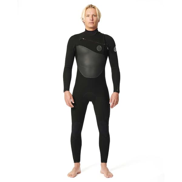 Rip Curl Langærmet Neoprendragt Med Brystlynlås Flashbomb 4/3 Mm Sort S