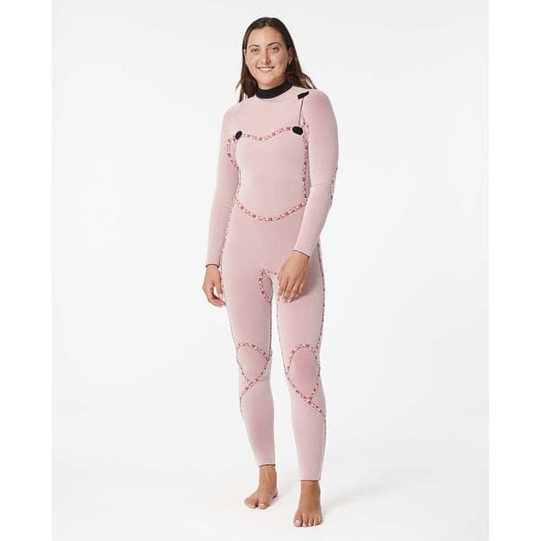 Rip Curl Långärmad Neoprenkostym Med Dragkedja Flashbomb 5/3gb Stmr Svart 6