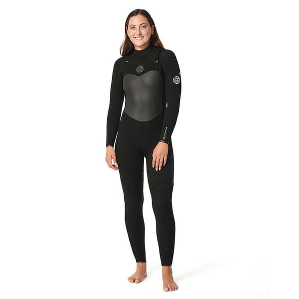 Rip Curl Långärmad Neoprenkostym Med Dragkedja Flashbomb 5/3gb Stmr Svart 6