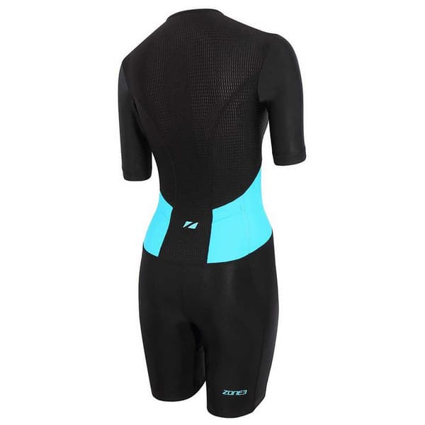 Zone3 Kortärmad Trisuit Activate Svart XS Kvinna