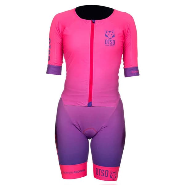 Otso Lyhythihainen Trisuit Pinkki S Nainen