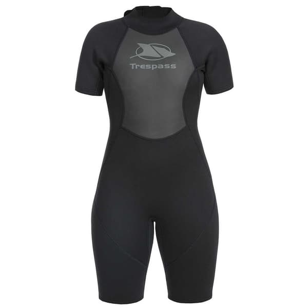 Trespass Kvinna Shorty Scubadive 3 Mm Svart 2XL