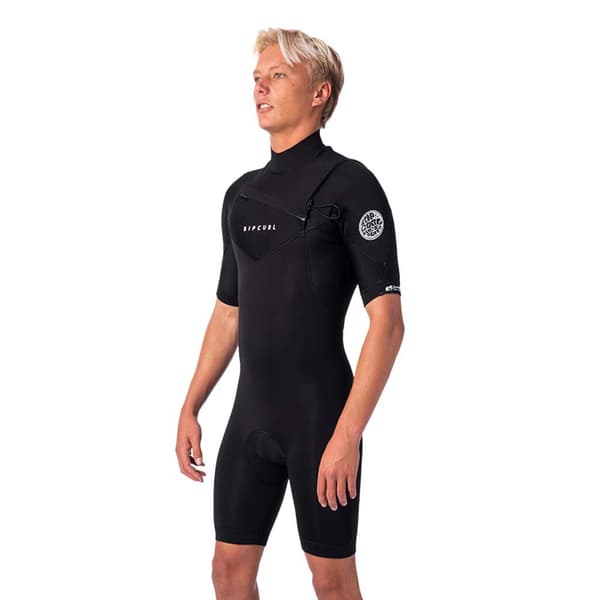 Rip Curl Kortärmad Neoprenkostym Med Dragkedja D Patrol 22gb Spring Svart XL
