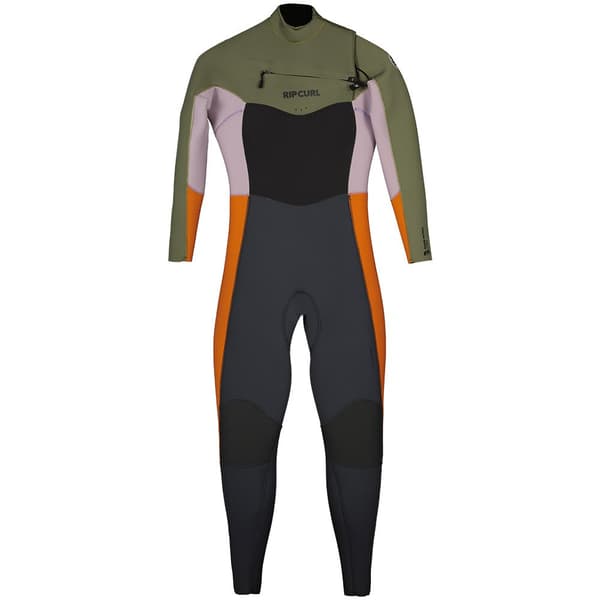 Rip Curl Langærmet Neoprendragt Med Brystlynlås D/patrol 4/3 Mm Grøn 8