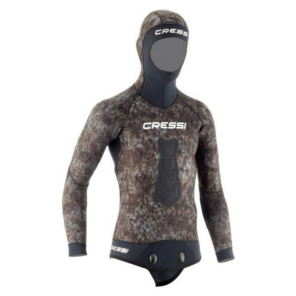 Cressi Spearfishing Jakke Tracina 5 Mm Brun L
