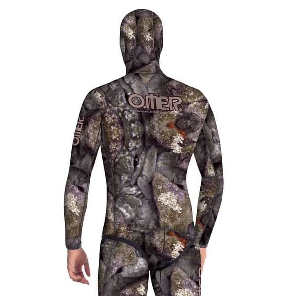 Omer Spearfishing Jakke Holo Stone 5 Mm Grå S