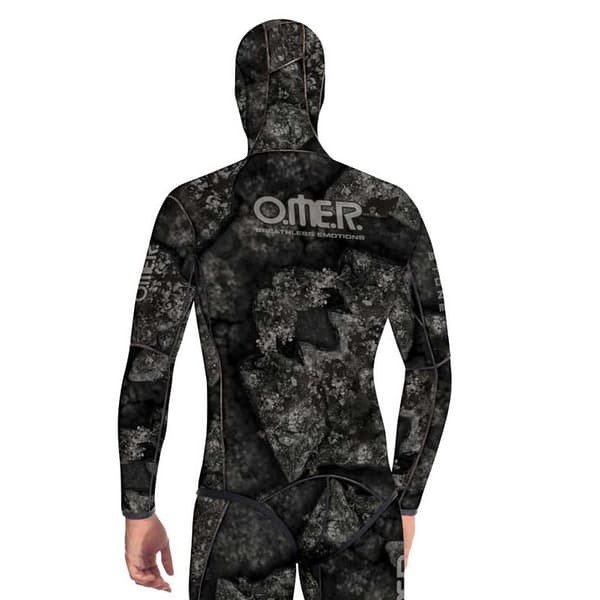 Omer Spearfishing Jacka Black Stone 7 Mm Svart S