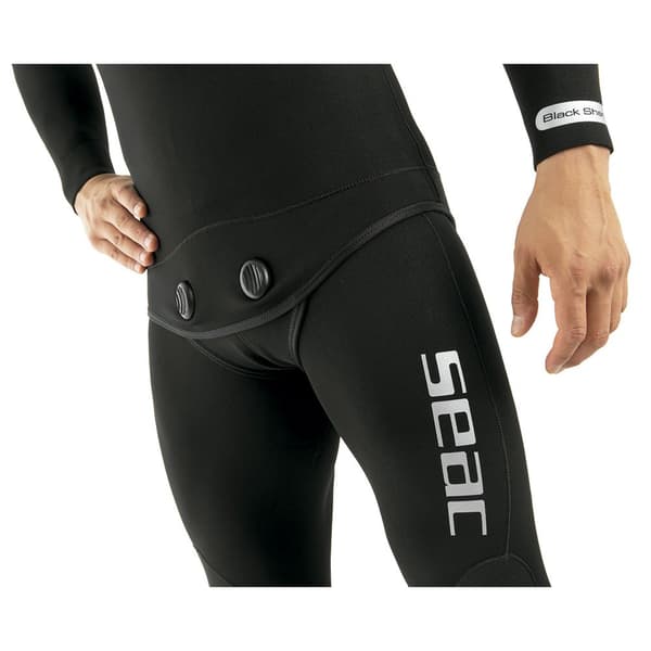 Seacsub Suomalainen Kalastus Black Shark 5 Mm Musta 2XL
