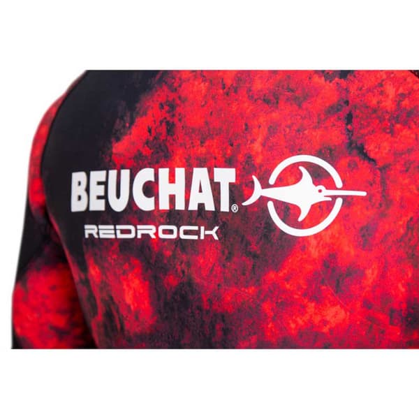 Beuchat Spearfishing Jakke Redrock 5 Mm Rød M