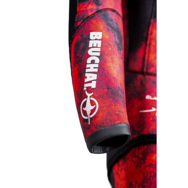 Beuchat Spearfishing Jakke Redrock 5 Mm Rød XL