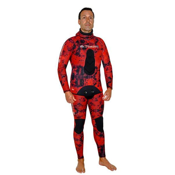 Picasso Spjutfiske Camo Blood 3 Mm Röd,Svart 2XL