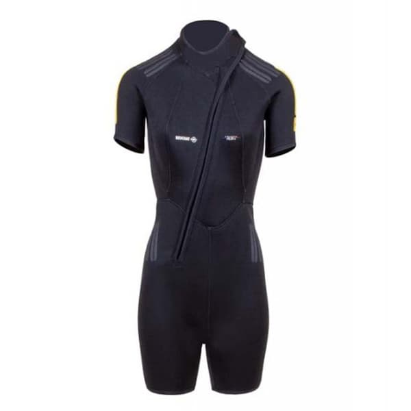 Beuchat Kvinna 1dive Shorty Without Hood 3 Mm Svart M