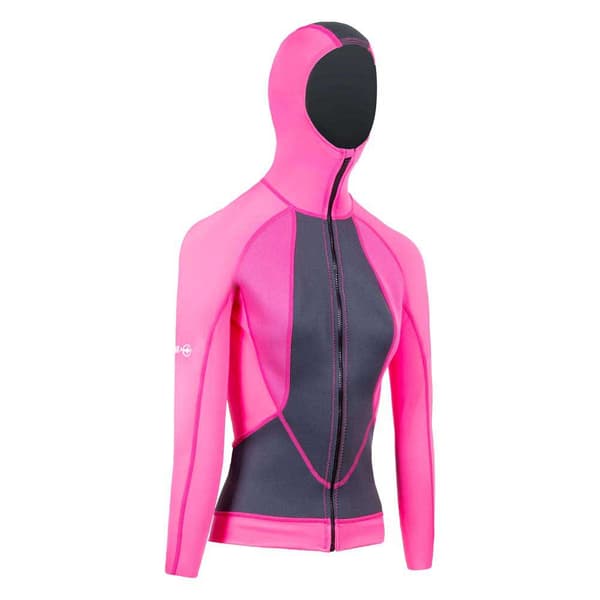 Beuchat Med Hood Woman Jacka Atoll Rosa XL