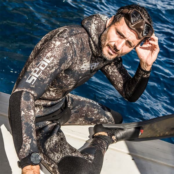 Seacsub Spearfishing Byxor Ghost 7 Mm Svart,Grå L