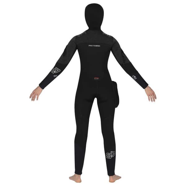Mares Ta Med Neopren Pro Therm She Dives 8/7 Mm Svart 2L