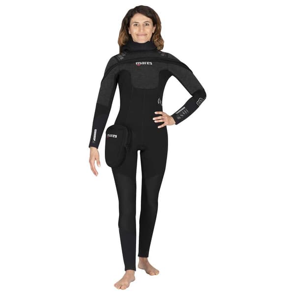 Mares Ta Med Neopren Pro Therm She Dives 8/7 Mm Svart 2L