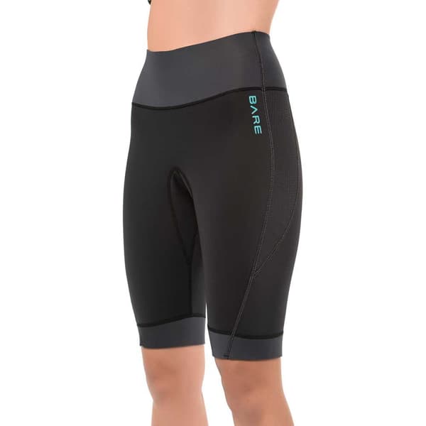 Bare Lyhyet Vapaasukellushousut Exowear Musta 4