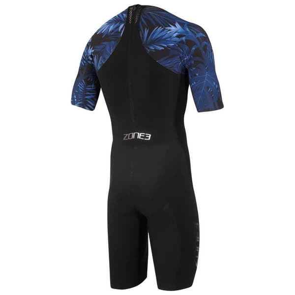 Zone3 Swimskin Lyhythihainen Sininen,Musta L Mies