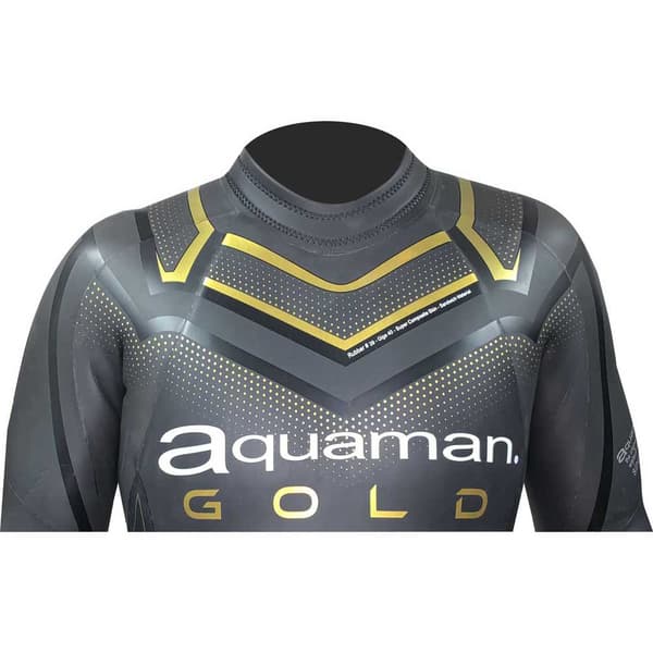 Aquaman Märkäpuku Cell Gold 2022 Musta S