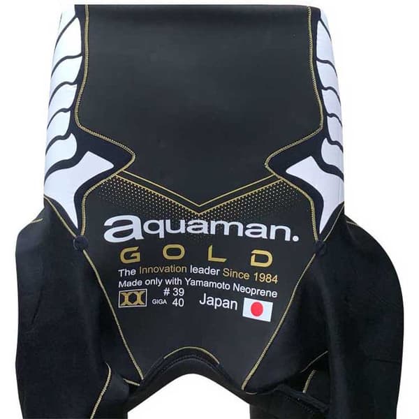 Aquaman Märkäpuku Cell Gold 2022 Musta S