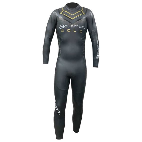 Aquaman Märkäpuku Cell Gold 2022 Musta S