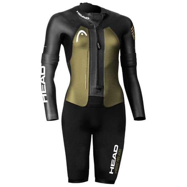 Head Swimming Shorty Myboost Pro Aero 4/2/1.5 Mm Sort,Grå,Gylden SM Kvinde