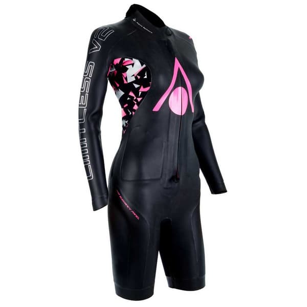 Aquasphere Shorty Limitless V2 Svart,Rosa XL Kvinna
