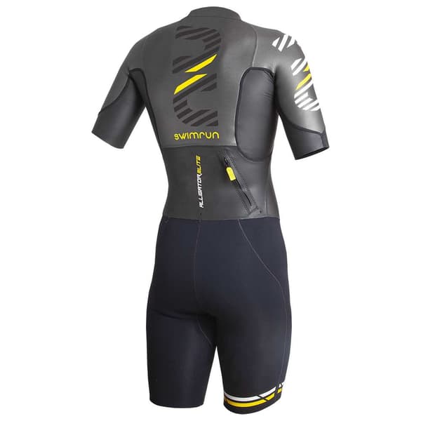 Nu Swimrun Kortärmad Trisuit Alligator Elite Light Svart L Kvinna