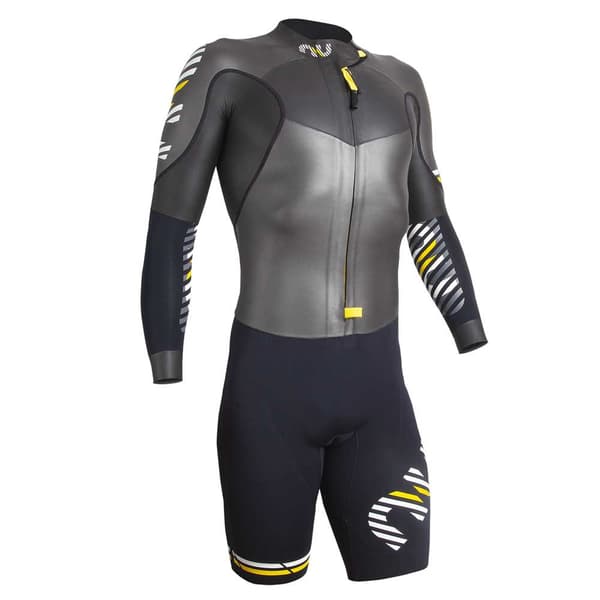 Nu Swimrun Kortärmad Trisuit Alligator Elite Svart L Kvinna