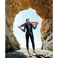 Miniatyrbillede 6 af 7: Huub Neoprendragt Pinnacle Sort ST