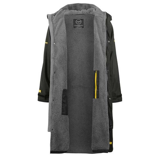 Zone3 Skifter Robe Parka Oversize Heat Tech Sort XL