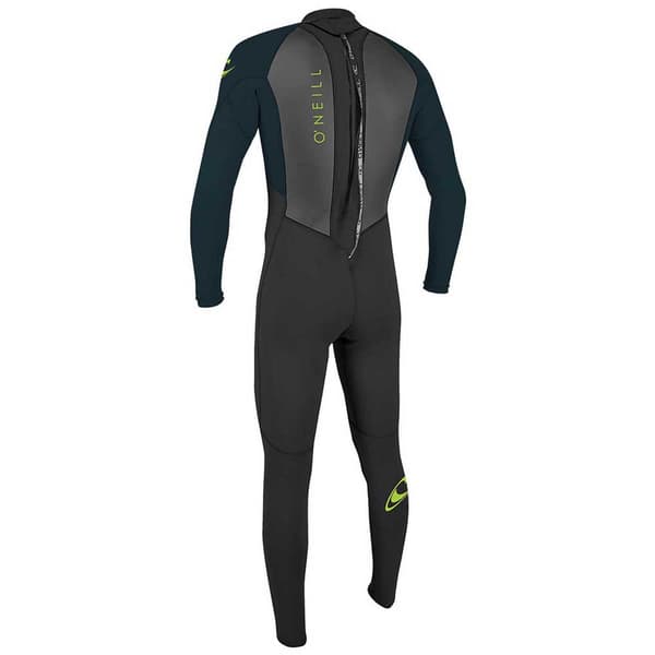 O´neill Wetsuits Rygg Zip Suit Junior Reactor Ii 3/2 Mm Svart 16