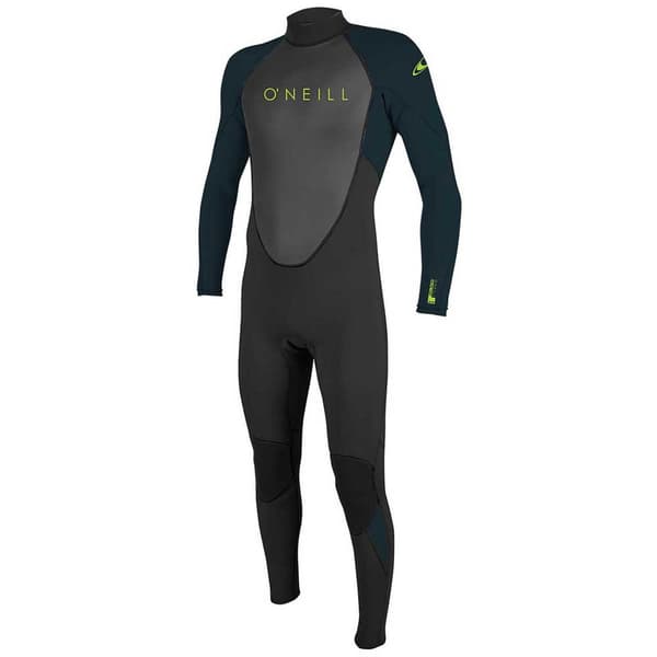 O´neill Wetsuits Rygg Zip Suit Junior Reactor Ii 3/2 Mm Svart 16