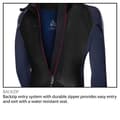 Miniatyrbild 3 av 6: O´neill Wetsuits Rygg Zip Suit Junior Reactor Ii 3/2 Mm Svart 4