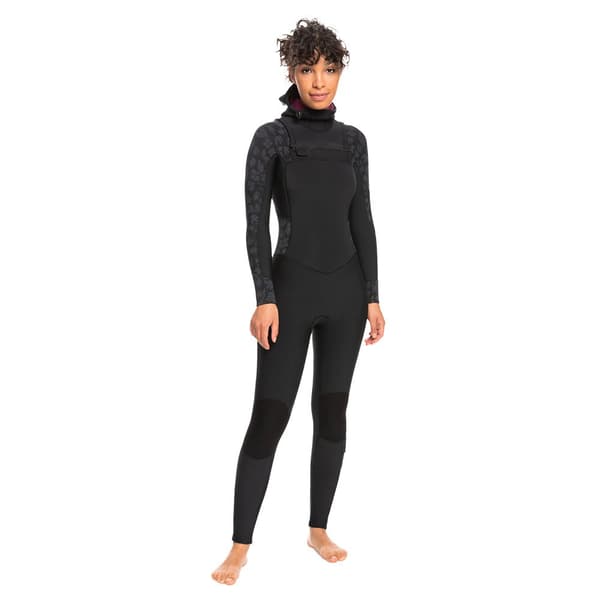 Roxy Långärmad Neoprenkostym Med Dragkedja Framtill 5/4/3 Mm Swell Series Svart 8