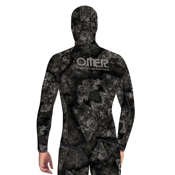 Omer Spearfishing Jakke Black Stone 3 Mm Sort S