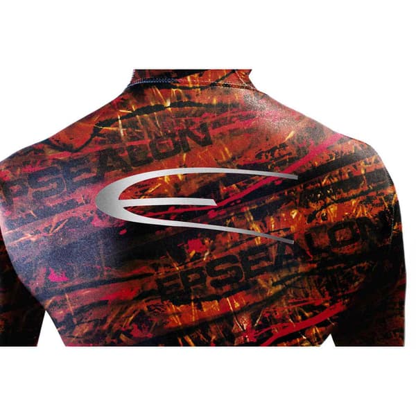 Epsealon Spearfishing Jakke Fusion 5 Mm Rød M