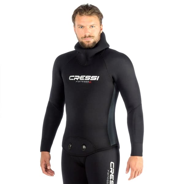 Cressi Jacka Fiske Fisterra Lc 9 Mm Svart M